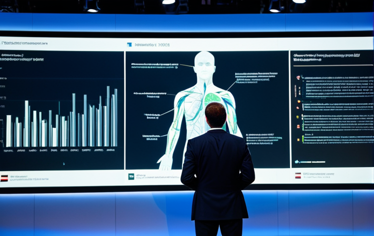 사이버 보안 인식 교육 콘텐츠 제작 가이드 - **Subject:** A cybersecurity expert giving a presentation at a technology conference in Milan. **Clo...